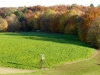5893 - Herbst Wald Wiesen Hochsitz