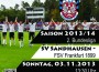 SVS: Nach zwei Remis ist ein Heimsieg fällig / Enge zweite Bundesliga