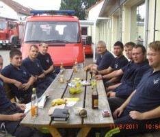 Feuerwehr Leimen in Einsatzbereitschaft – Funkempfänger zeitweise abgeschaltet