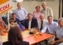 CDU Sommerfest: Wetter + Stimmung wechselhaft. Basis erwartet Antworten aus Berlin