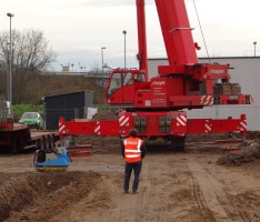 Sandhausen: „Domizil am Leimbach“ – Baustelle geht jetzt richtig los