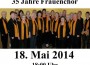 18. Mai: 35 Jahre Frauenchor der Liedertafel