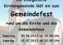 30. Juni – ev. Gemeindefest