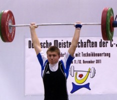 Dennis Steinbächer wurde 3. Deutscher C-Jugend-Meister 2011