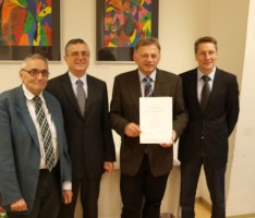 40jähriges Dienstjubiläum von Turmschulen-Rektor Hans Klemm