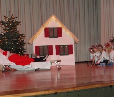 Fröhliche KC Jungfrösche Weihnachtsfeier