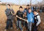 Schüler der Geschwister-Scholl-Schule bepflanzen neues Ökokonto Grundstück