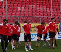 SVS Spieler genießen die letzen 2 Wochen Dritte Liga
