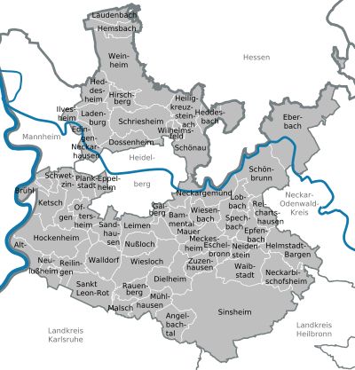 Leimen ist drittgrößte Stadt im Landkreis - Weinheim und Sinsheim liegen vorn