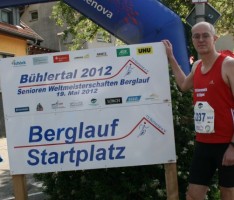Gaberdiel bei den Senioren Berglauf Weltmeisterschaften