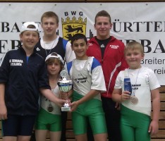 AC Germania: 3x Gold und 1x Silber in Ladenburg