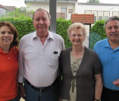 150 Jahre – Ehrenmitglieder Elisabeth und Werner Hillesheim feiern Geburtstag