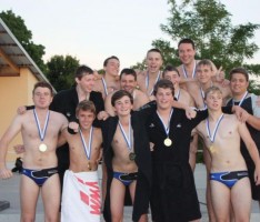 Bezirksliga-Gold für die SG Wasserball Leimen / Mannheim III