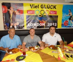 Fody´s verabschiedet Olympia-Heber nach London: VIEL GLÜCK!
