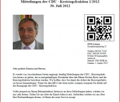 Kreistag: Strategische Planung im Detail