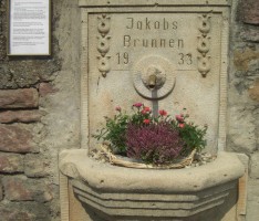 Schützenswerte Kleinode in Leimen – Der Jakobs-Brunnen