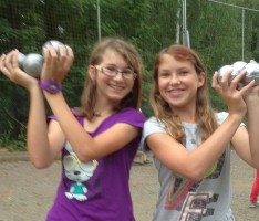 Erfolgreiche Boule-Einführung für Kinder