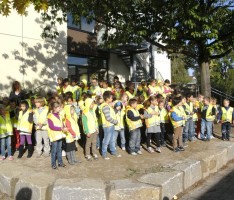 ADAC Sicherheitswesten für Schulanfänger der Geschwister-Scholl-Schule