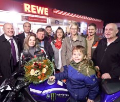 REWE Sandhausen feiert Wiedereröffnung