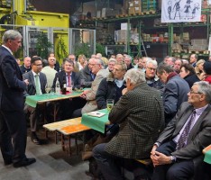 Peter Hauk zu Gast in Leimen