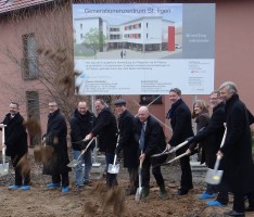 1. Spatenstich für St. Ilgener Generationenzentrum