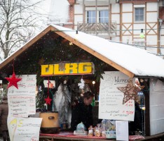 DLRG-Jugend auf dem Weihnachtsmarkt 2012