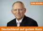 HEUTE in der Aegidiushalle St. Ilgen – Finanzminister Dr. Wolfgang Schäuble live