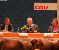 CDU-Neujahrsempfang – Wolfgang Schäuble betonte guten Kurs Deutschlands
