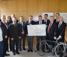 „Leimbachroute“ – 10 Städte und Gemeinden schaffen gemeinsam neuen Radweg