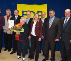 Bundesminister Dirk Niebel auf dem Neujahrsempfang der FDP Sandhausen