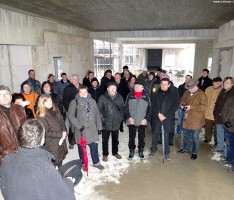 Richtfest im neuen Ludwig-Uhland-Haus für zehn U3 Krabbelgruppen