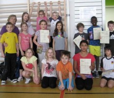 Erfolgreiche Kooperation „Schule-Verein“ beim Tennisturnier in Gauangelloch