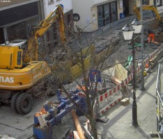 Harte Zeiten in der Leimener Rathausstraße