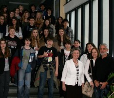 Französische Schüler zu Gast in Sandhausen