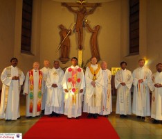 Pfarrer Arul Lourdu: 10-jähriges Priesterweihe-Jubiläum in der Herz-Jesu-Kirche