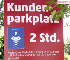 Vorsicht Knöllchen: Wo die StVo gilt, muß sie auch eingehalten werden!