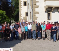 Gemeinsam mit MdB Dr. Stephan Harbarth auf dem Jakobsweg