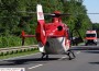Motorrad-Unfall B3 – Zwei Fahrer verletzt – Rettungshubschrauber im Einsatz