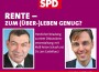 8. Juli – SPD-Vortrag „Rente – zum (Über-)Leben genug?“