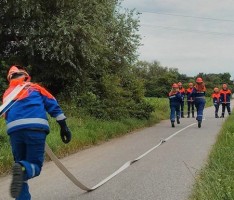 Jugendfeuerwehr Leimen trainiert für die Leistungsspange