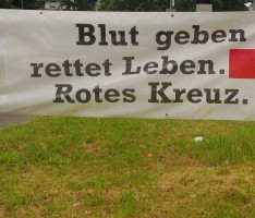Vandalismus erschwert lebensrettende Blutspendeaktion