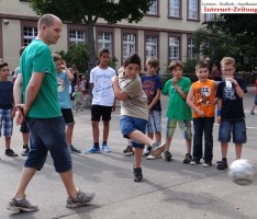 Sommer, Sonne, Spiel und Spaß  beim Schulfest der Turmschule Leimen