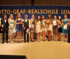 Feierliche Entlassung der Abschlussklassen der Otto-Graf-Realschule Leimen