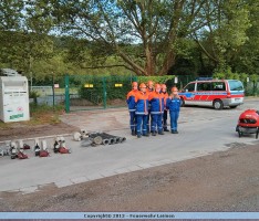 Jugendfeuerwehr Leimen trainiert für die Leistungsspange – Teil 2