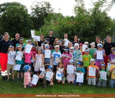 Ferienprogramm der Stadt Leimen zu Gast bei DLRG und DRK