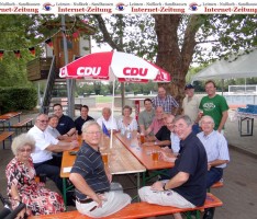 Sommerfest der CDU Leimen – Der Bundestags-Wahlkampf beginnt!