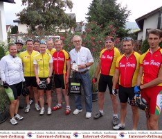 DiTour pausierte in Leimen – mit Team Haritz Richtung Limburg