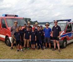Jugendfeuerwehr St. Ilgen im Zeltlager in Altlußheim