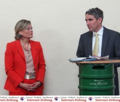Stellv. CDU Bundesvorsitzende Julia Klöckner in Leimen