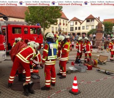 „Schwerer Unfall mit Tanklaster in Sandhausen Mitte“ – Harte Hauptübung!